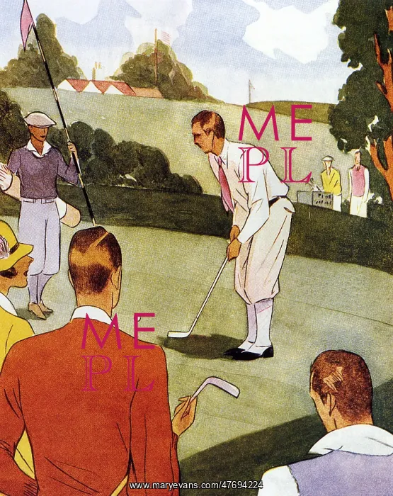  : Golfers on the Green