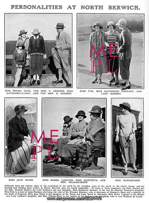 : Golfers at North Berwick : Golfers at North Berwick