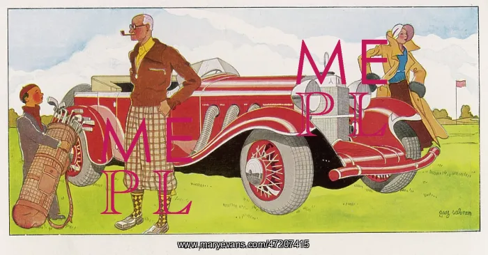  : GOLFERS / SABRAN / 1931