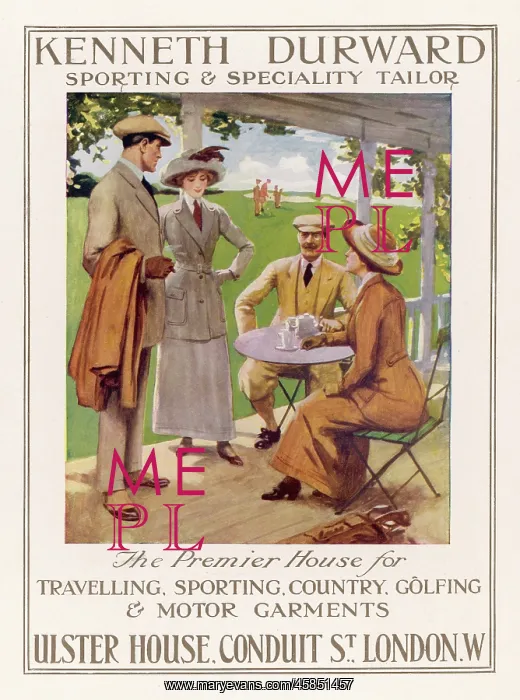  : Golfing Clothes 1912