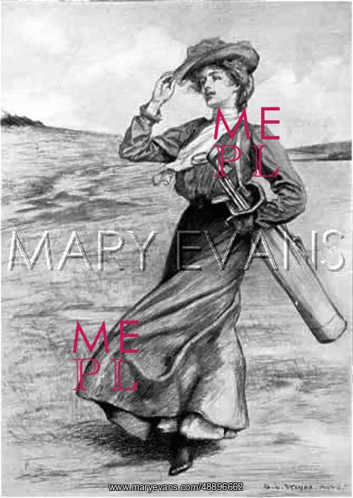  : GOLFING GIRL