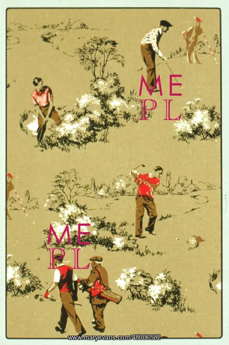 : Golfing scene design