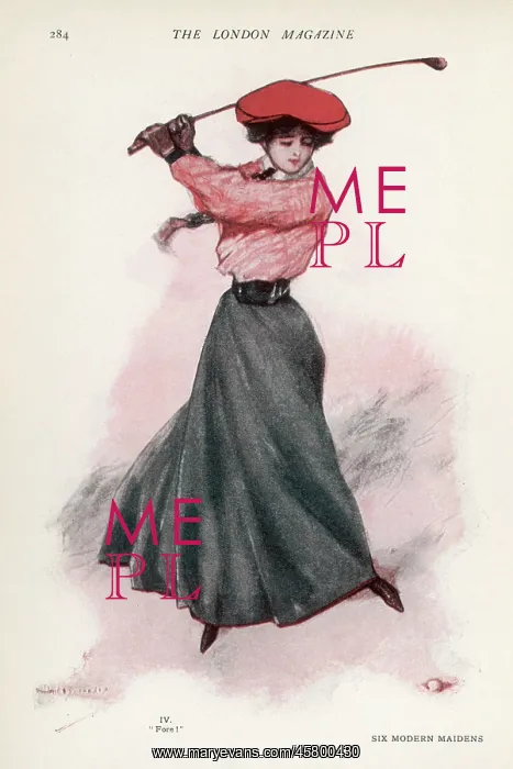 : GOLFING WEAR 1907 : GOLFING WEAR 1907
