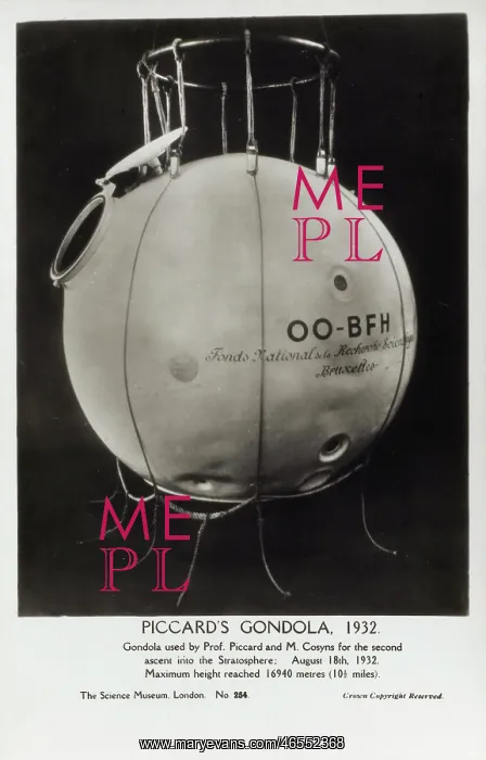 : The Gondola of Auguste Piccard : The Gondola of Auguste Piccard