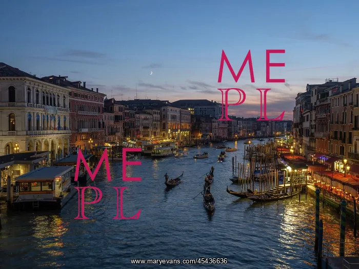 : Gondolas, Grand Canal, Venice, Italy : Gondolas, Grand Canal, Venice, Italy