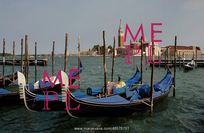  : Gondolas. Venice. Italy