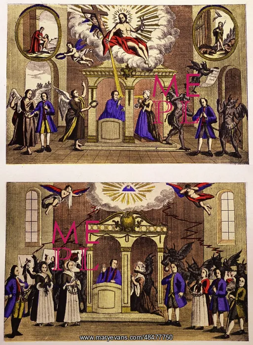 : The Good Confession (top) presided over by Christ : The Good Confession (top) presided over by Christ