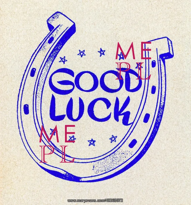  : Good Luck Horseshoe illustration