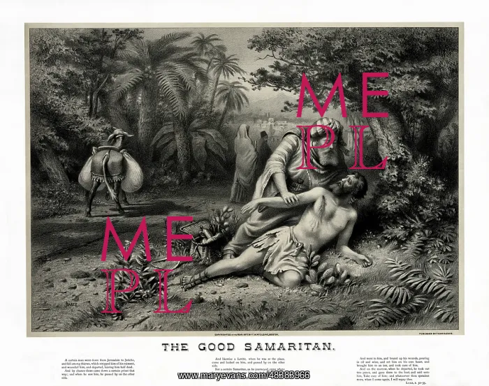 : The Good Samaritan, circa 1880 : The Good Samaritan, circa 1880