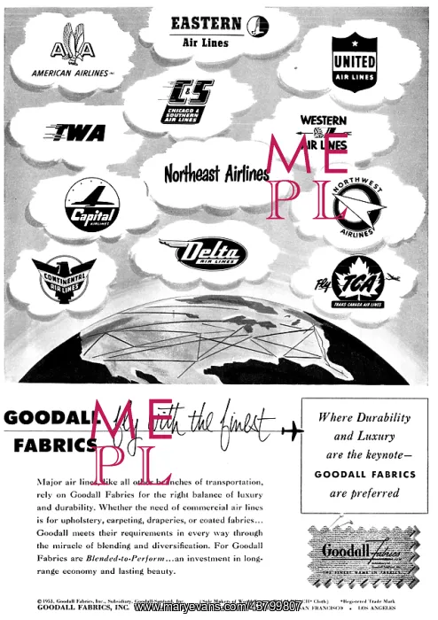 : Goodall Aircraft Cabin Fabrics : Goodall Aircraft Cabin Fabrics