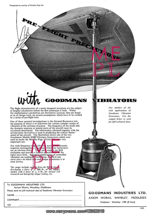 : Goodmans Vibration Generators & Test Equipment : Goodmans Vibration Generators & Test Equipment