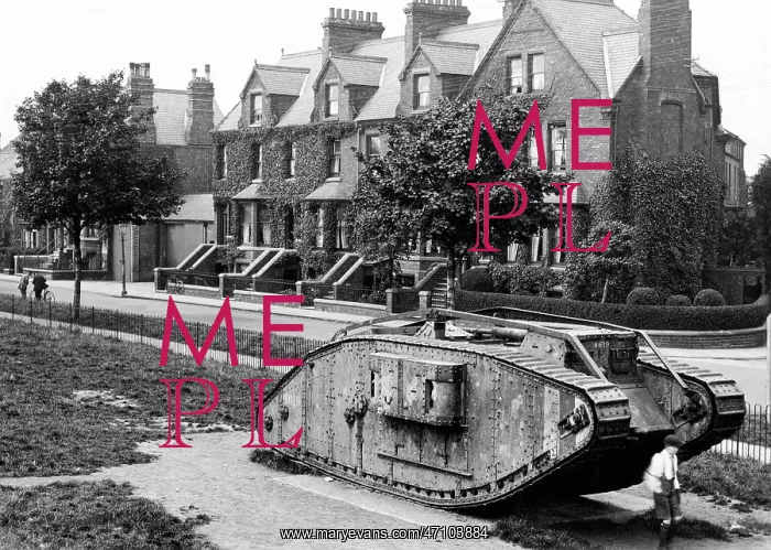  : Goole Hook Road with WW1 tank