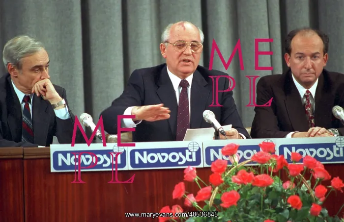 : Gorbachev presents his book The August Coup: : Gorbachev presents his book The August Coup: