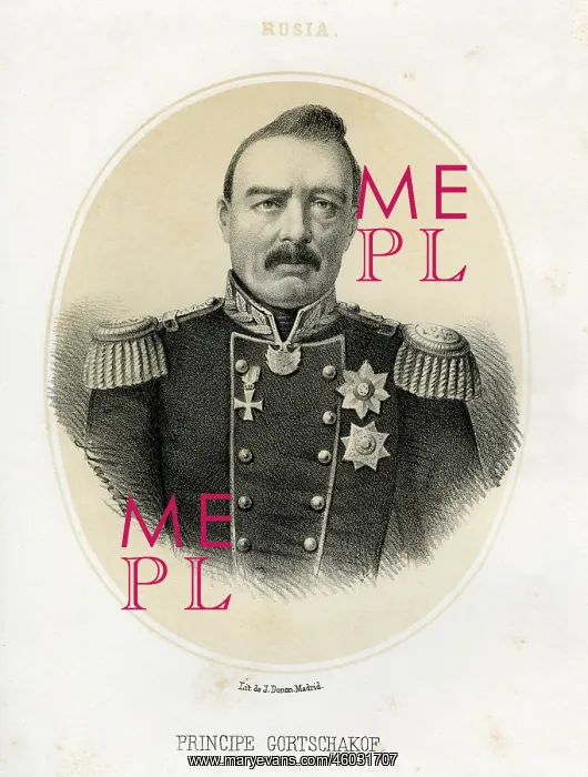 : Gorchakov, Mikhail Dmitrievich, 1795 - 30.5.1861 : Gorchakov, Mikhail Dmitrievich, 1795 - 30.5.1861