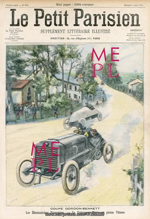 : GORDON BENNETT 1904 : GORDON BENNETT 1904