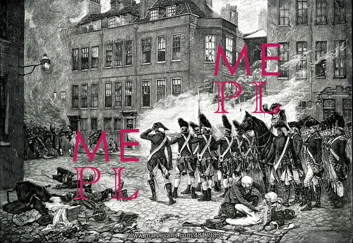  : The Gordon Riots, street scene