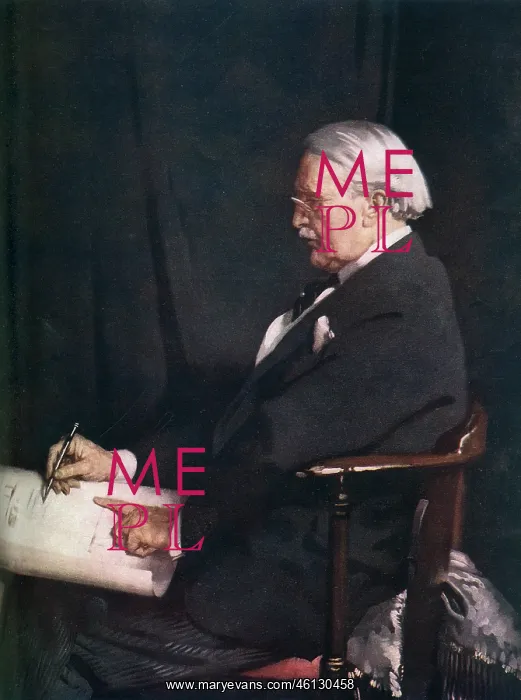: Gordon Selfridge by William Orpen : Gordon Selfridge by William Orpen