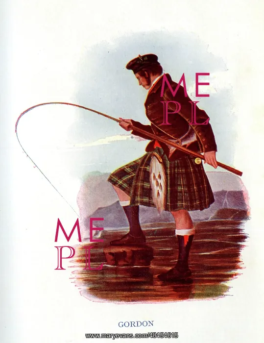 : Gordon, Traditional Scottish Clan Costume : Gordon, Traditional Scottish Clan Costume