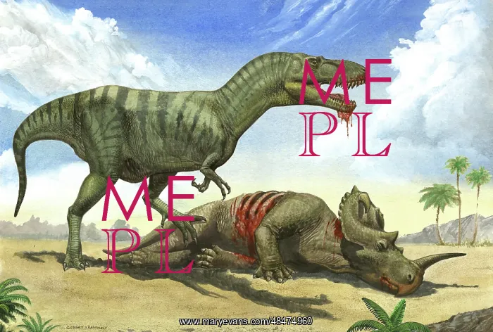 : A Gorgosaurus libratus stands over the dead body of a ? : A Gorgosaurus libratus stands over the dead body of a ?