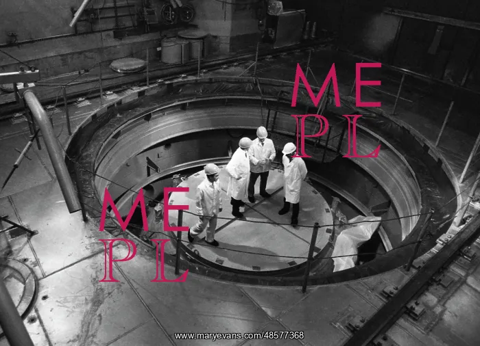 : Gorky Nuclear Power Plant under construction : Gorky Nuclear Power Plant under construction