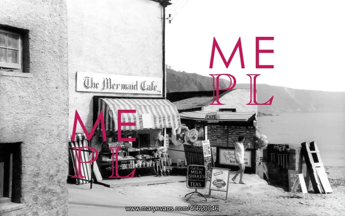  : Gorran Haven, the Mermaid Cafe c1965
