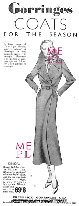 : Gorringes Ladies Coats : Gorringes Ladies Coats