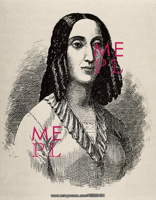 : GORRITI, Juana Manuela (1818-1892). Argentine writer : GORRITI, Juana Manuela (1818-1892). Argentine writer