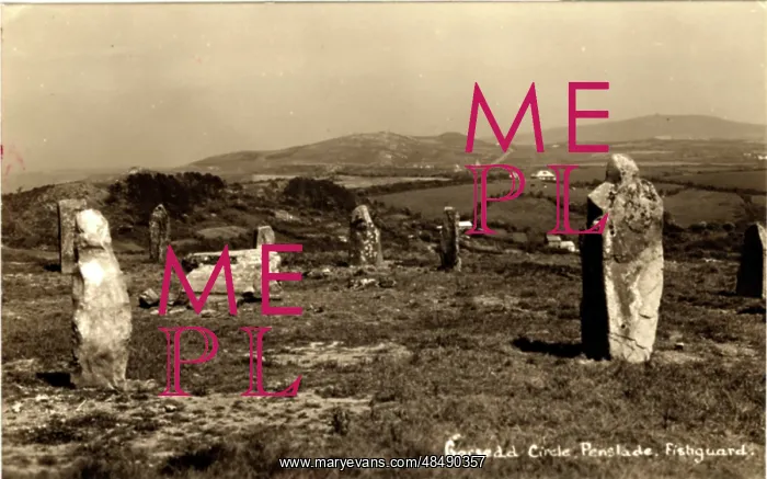 : Gorsedd Stone Circle, Penslade, Pembrokeshire : Gorsedd Stone Circle, Penslade, Pembrokeshire