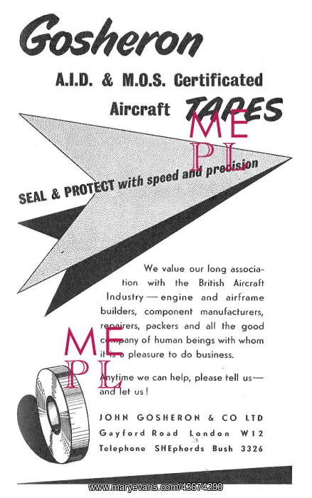 : Gosheron Aircraft Tapes : Gosheron Aircraft Tapes