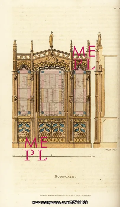 : A Gothic book case : A Gothic book case