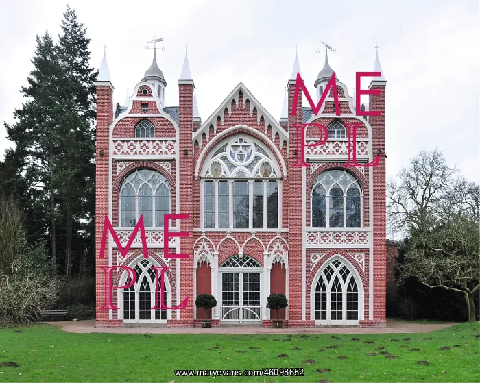 : Gothic house in the Wortlitzer gardens : Gothic house in the Wortlitzer gardens