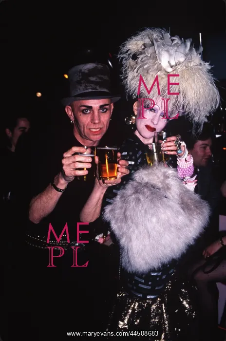  : Gothic Punk Couple at a Party