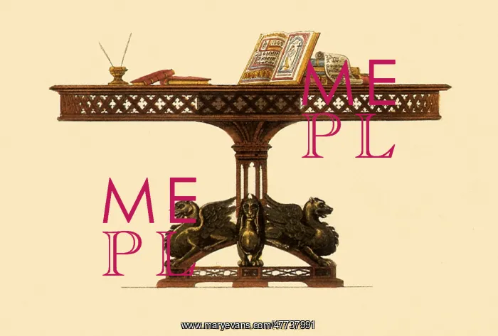 : A Gothic Table : A Gothic Table