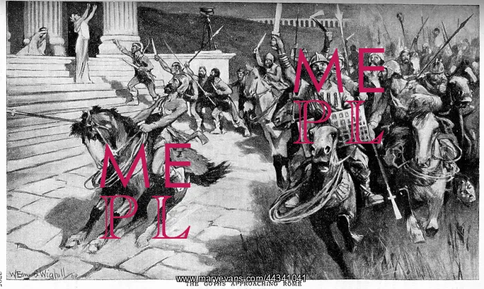  : The Goths Approaching Rome