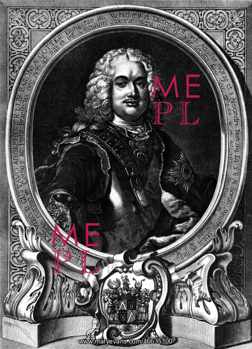 : Gotter, Gustav Adolf Graf von, 26.3.1692 - 28.5.1762 : Gotter, Gustav Adolf Graf von, 26.3.1692 - 28.5.1762