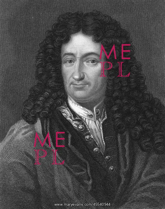 : Gottfried von Leibniz, German mathematician and philosopher : Gottfried von Leibniz, German mathematician and philosopher