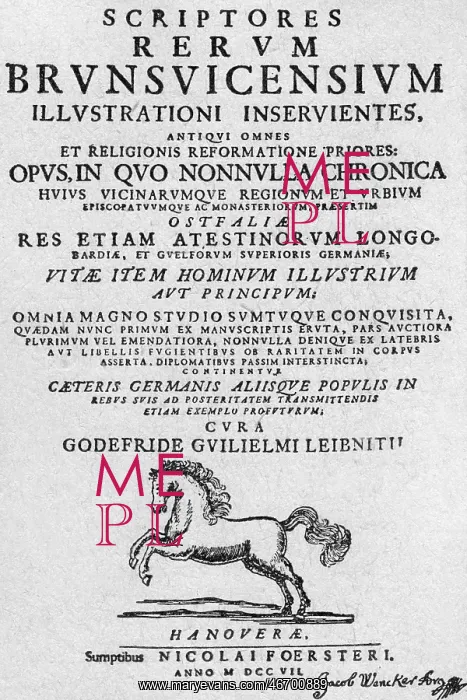: Gottfried Wilhelm Leibniz : Gottfried Wilhelm Leibniz