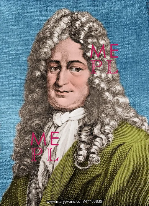 : Gottfried Wilhelm Leibniz, German Mathematician : Gottfried Wilhelm Leibniz, German Mathematician