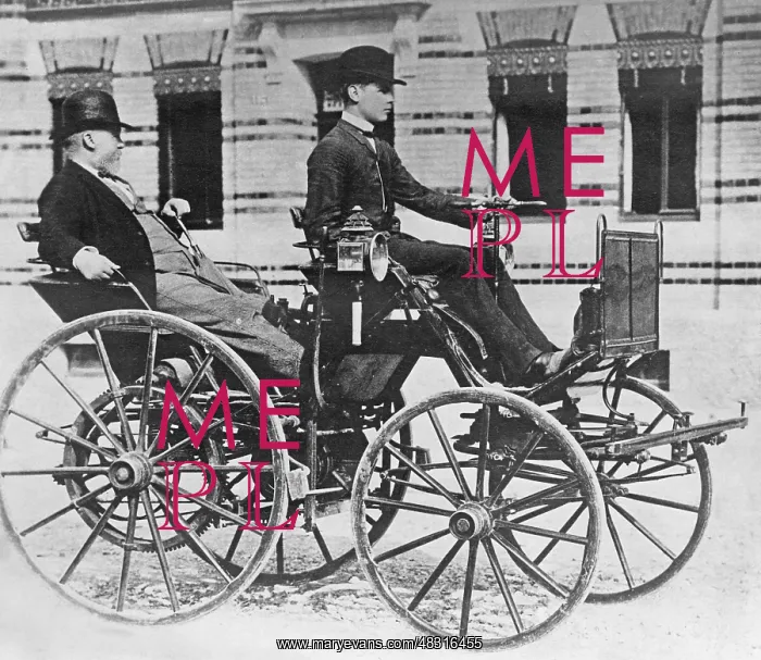 : Gottlieb Daimler, 1886 : Gottlieb Daimler, 1886