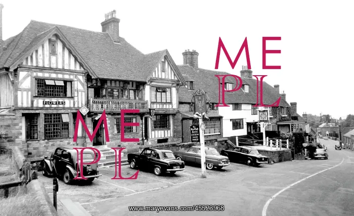  : Goudhurst, the Star and Eagle Hotel c1955