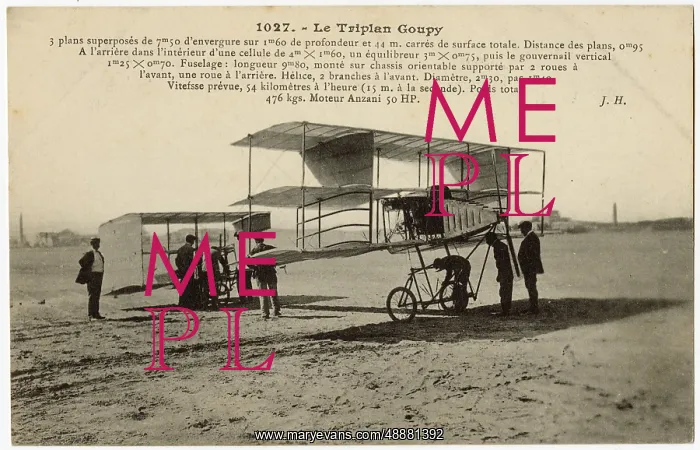 : GOUPY TRIPLANE : GOUPY TRIPLANE