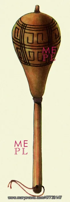 : Gourd Rattle : Gourd Rattle