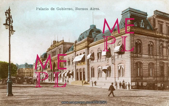 : Government House, Buenos Aires, Argentina, South America : Government House, Buenos Aires, Argentina, South America