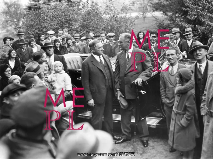 : Governor Franklin Roosevelt and Boston Mayor ? : Governor Franklin Roosevelt and Boston Mayor ?