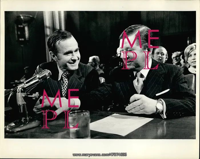: Governor George H W Bush and Senator John Tower : Governor George H W Bush and Senator John Tower