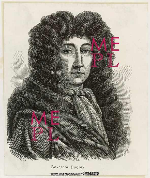 : Governor Joseph Dudley of Massachussetts : Governor Joseph Dudley of Massachussetts