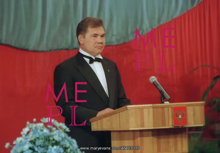 : Governor of Krasnoyarsk Territory Lebed at inauguration : Governor of Krasnoyarsk Territory Lebed at inauguration