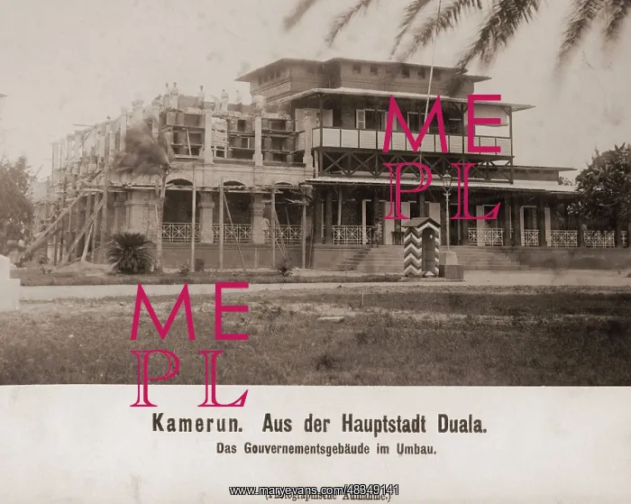 : Governor's building in Cameroon, 1903 : Governor's building in Cameroon, 1903