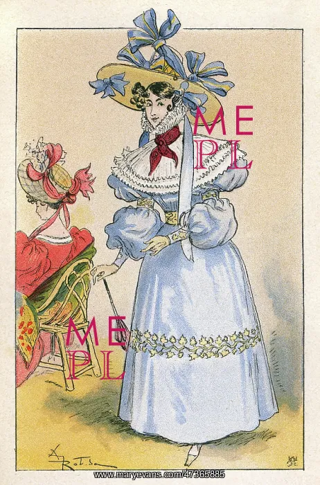 : Gown of Late 1820s : Gown of Late 1820s