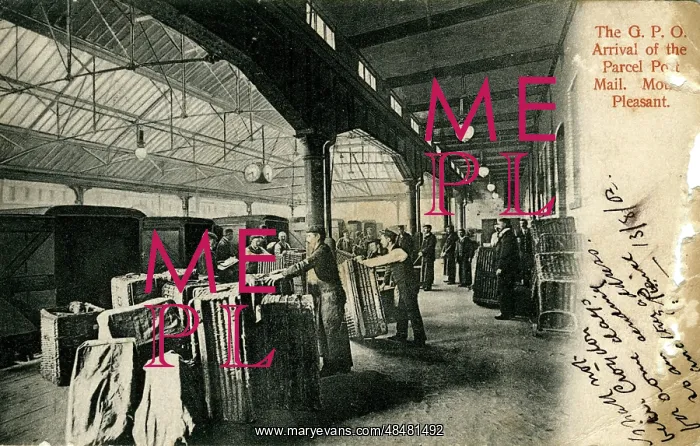: GPO Sorting Office, Mount Pleasant, London : GPO Sorting Office, Mount Pleasant, London